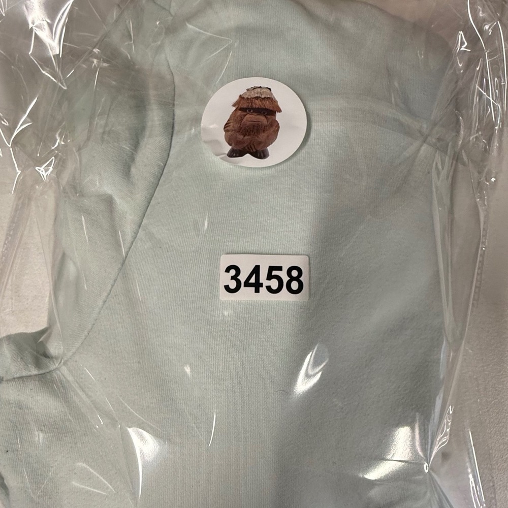 Wanakome Selene Half Zip Hoodie Mint Green XL cozy cabin gorpcore -SPOTS - Picture 8 of 9